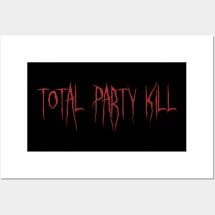 DND Total Party Kill Posters and Art